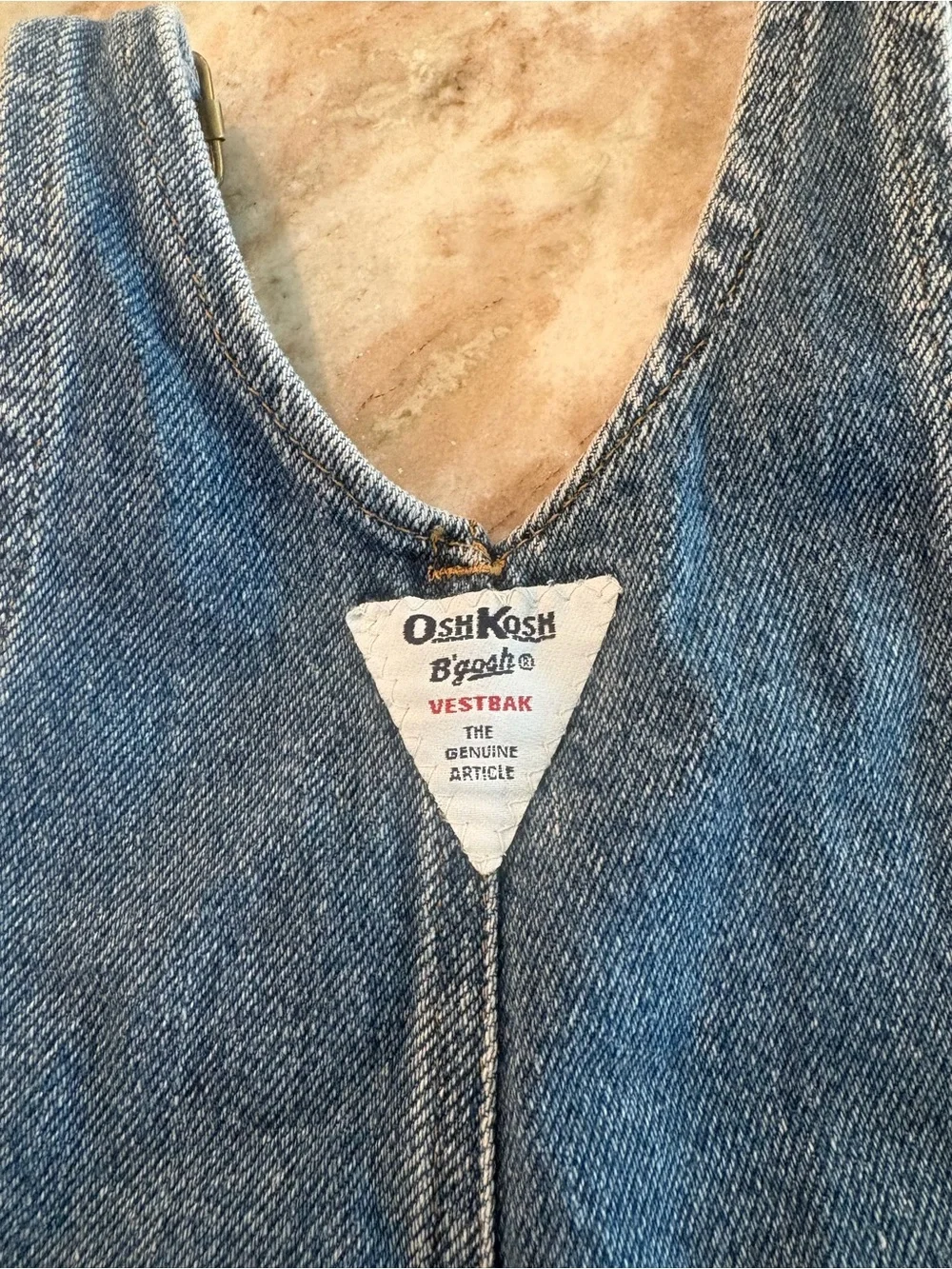 Osh Kosh Denim Carpenter Overalls Jeans Size 24 Months Cotton